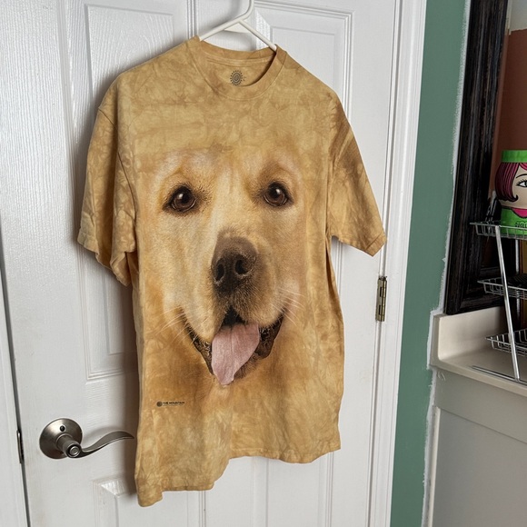The Mountain Other - The Mountain Golden Retriever Dog T-Shirt